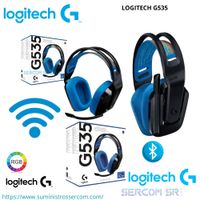 AUDIFONO C MICROF. LOGITECH G535 LIGHTSPEED PS5 PS4 PC WIRELESS BLACK BLUE