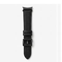 Correa de cuero compatible con Samsung Galaxy Watch 5 - 40mm NEGRO