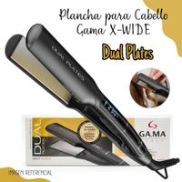 Plancha Alisadora Gama X-WIDE 4D PTC Dual Plates Dig.