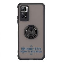 Case ahumado con soporte magnetico para Xiaomi HM11 PRO - NEGRO