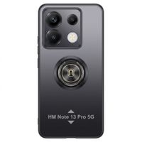 Case ahumado con soporte magnetico para Xiaomi HM13 Pro 5G - NEGRO