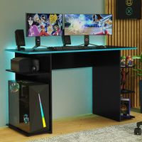 Escritorio PC Gamer 9424 Negro y Azul