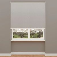 Cortina Tipo Roller Blackout Premium Gris 100 x 190 cm