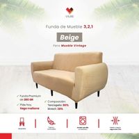 Funda de mueble 3-2-1 - Beige