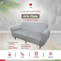 Funda de mueble 3-2-1 - Plata