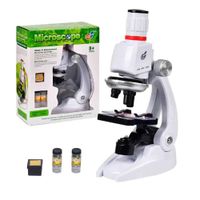 Microscopio Basico Educativo Infantil 3 niveles de Zoom