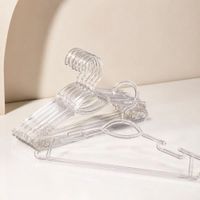 Set de 5 Colgadores de Ropa Transparentes Hanger 7920002