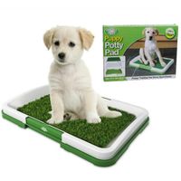 Inodoro Portátil Perros Orinal Cachorros Gatos Simulación Césped Entrenamiento Genieka