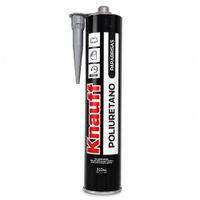 Sellador Adhesivo Poliuretano Knauff 310ml Alta Resistencia Negro
