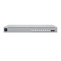 SWITCH UBIQUITI UNIFI 10 PUERTOS 10GBE POE 400W 2 SFP 10G CAPA 3 RACK 1U PN USW PRO XG 10 POE