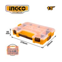 Caja organizadora de accesorios 15 pulg INGCO PBX1511
