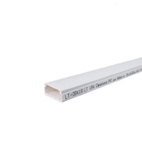 Canaleta PVC Blanca 39x19 con adhesivo 2 mts EDILT-39x19