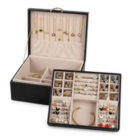 Caja Organizadora de Joyas Premium con Bandeja Extraíble