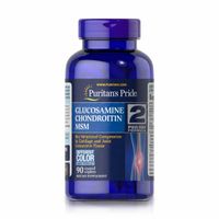 Glucosamina Condroitina y MSM 90 Tablets Puritans Pride