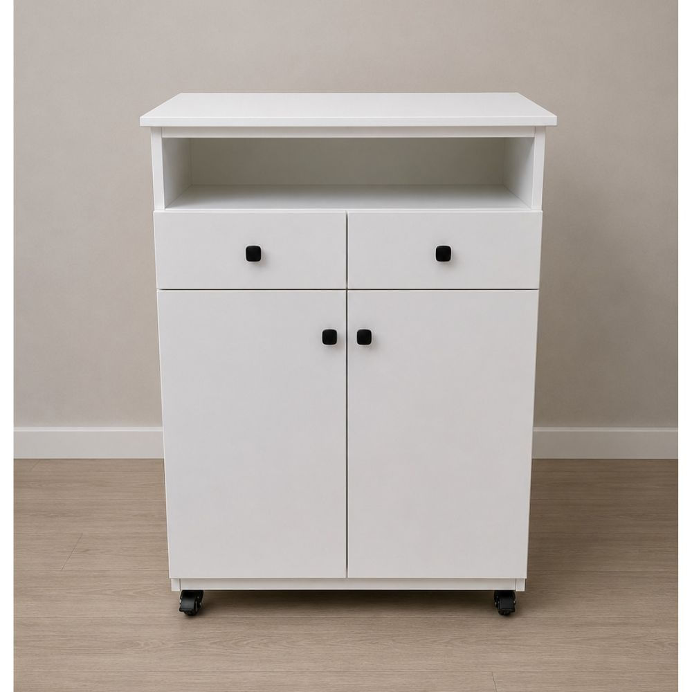 MUEBLE AUXILIAR CLAVEL BLANCO
