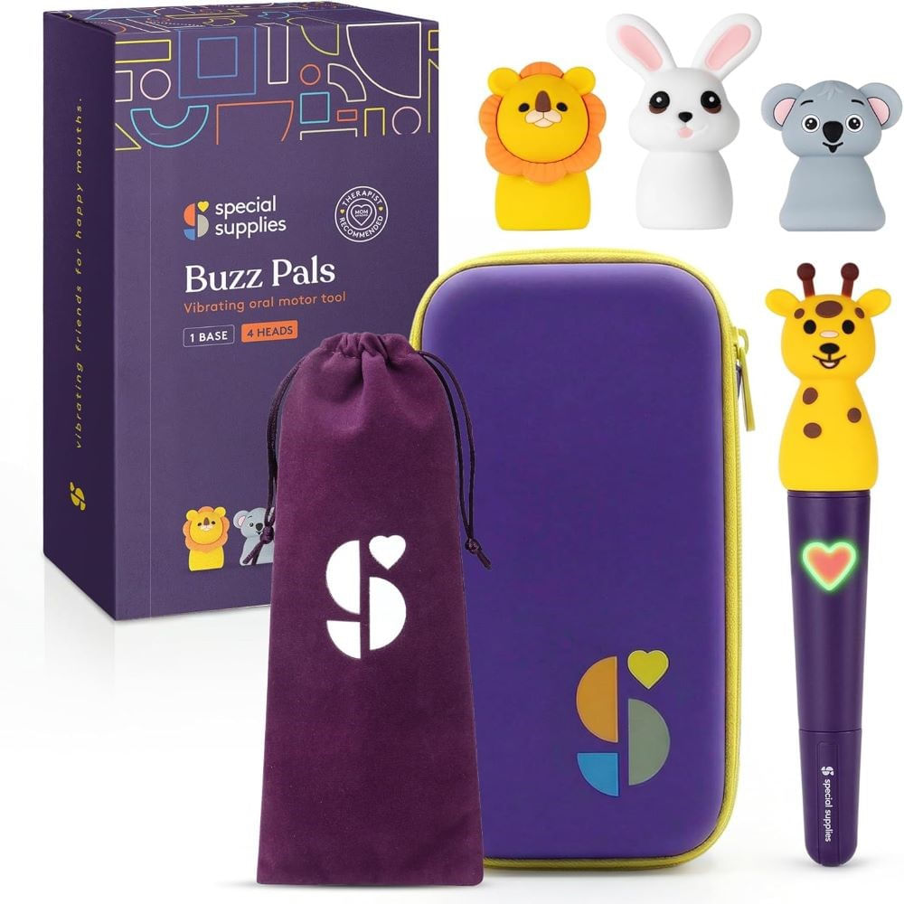 BUZZ PALS - KIT VIBRAT. ESTIMULACION ORAL