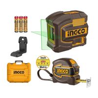 Kit de Laser Nivel Autonivelante Cinta Metrica 5mts Ingco HLL680081