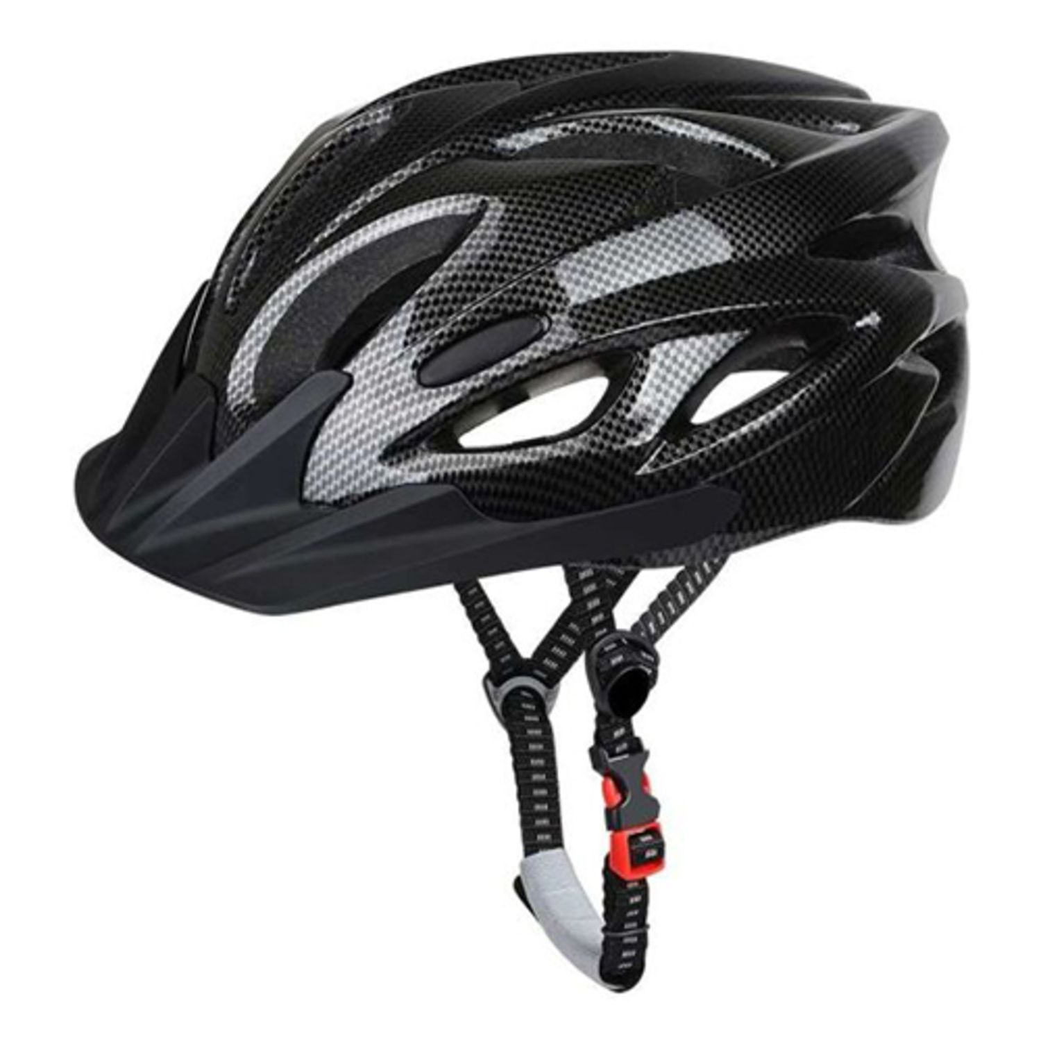 Casco Bicicleta Seguridad Ciclismo Super Ligero - Gris