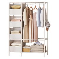 Perchero Colgador Organizador Estante Ropa F47 B