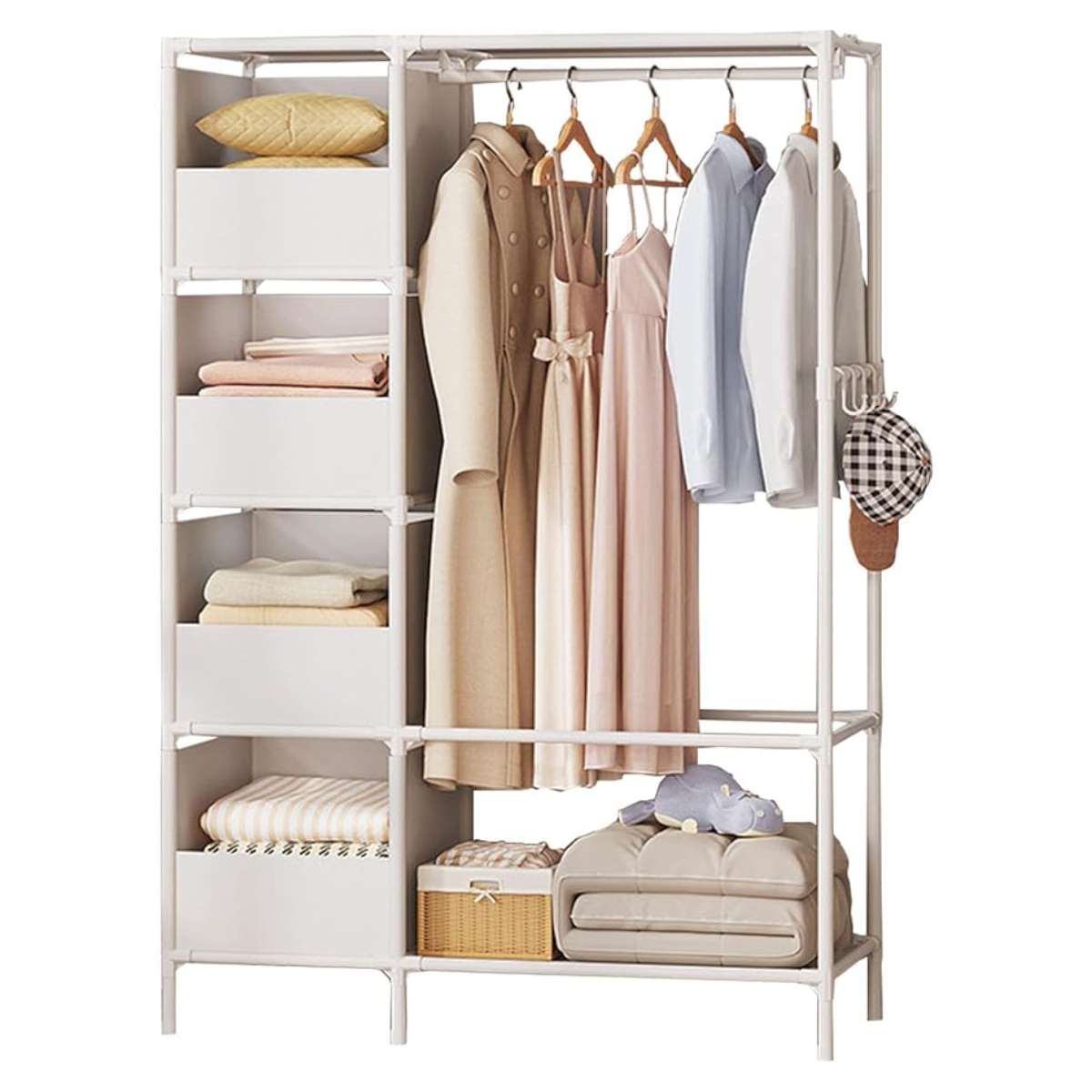 Perchero Colgador Organizador Estante Ropa F47 B