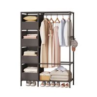 Perchero Colgador Organizador Estante Ropa F47 N