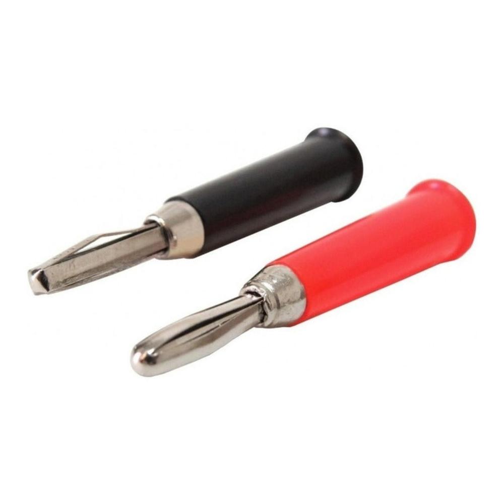 Conector Tipo Banana Macho Negro
