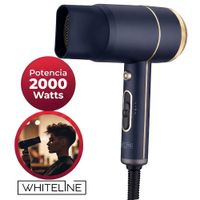 Secadora de cabello Whiteline Negro 2000W RCY-8259