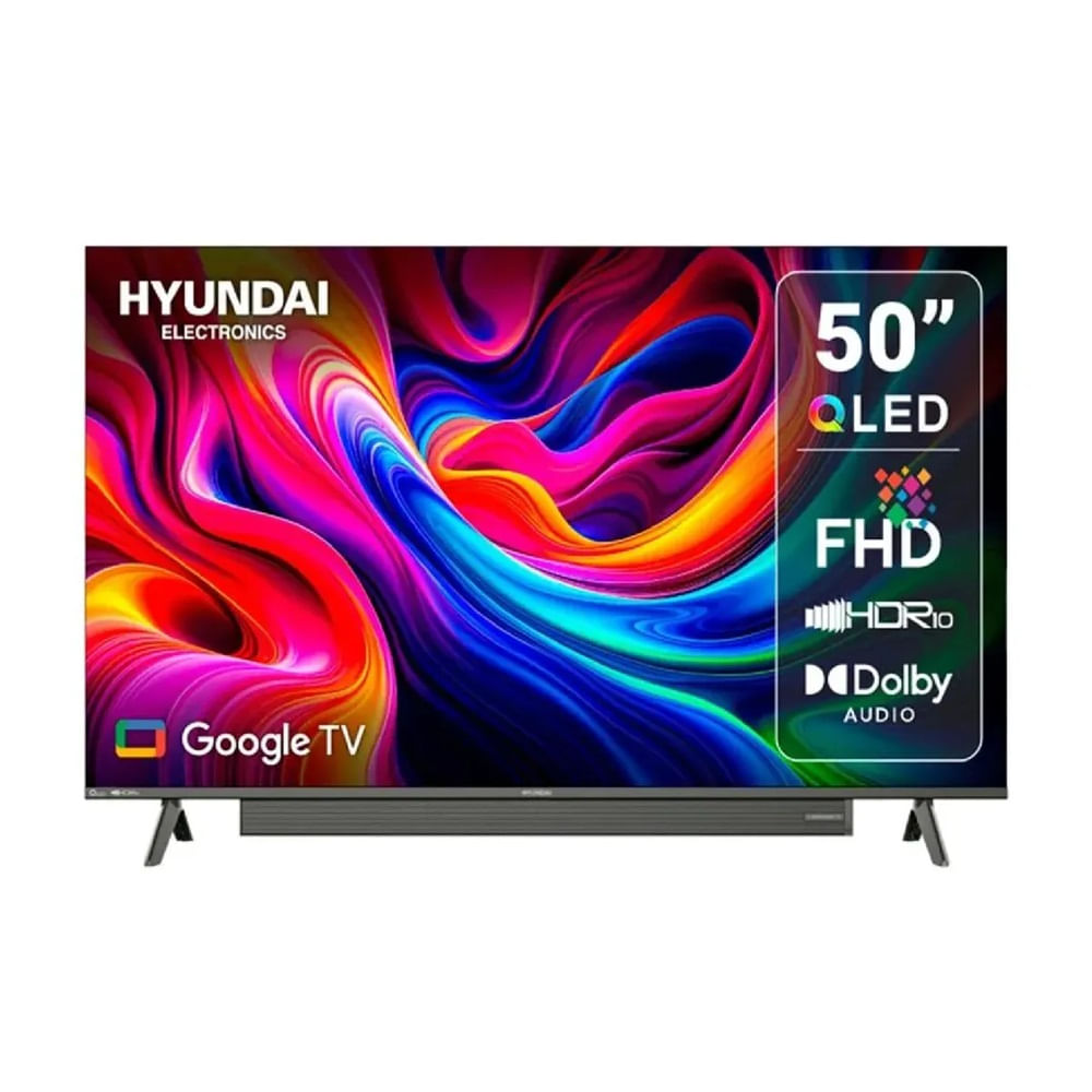 TELEVISOR HYUNDAI HYLED5029QFG 50  QLED SMART TV GOOGLE TV 4K UHD 2025