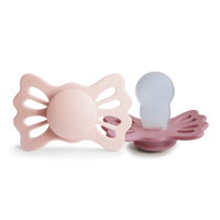 Pack de 2 Chupones butterfly blush y cedar