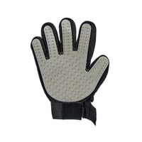 Guante De Silicona Para Mascotas Perros Y Gatos Color Gris
