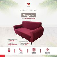 Funda de mueble 3-2-1 - Borgoña