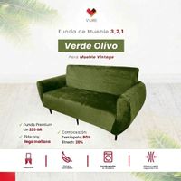 Funda de mueble 3-2-1 - Verde Olivo