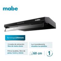 Campana Extractora Mabe CMU6020PB0 60cm
