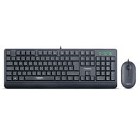 KIT MERCURY CYB T100 TECLADO Y MOUSE USB CYBERTEL