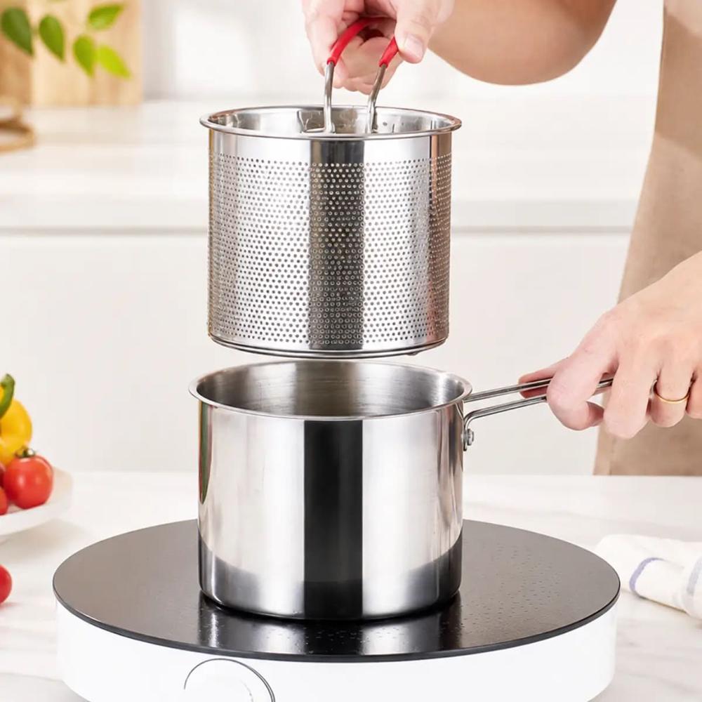 Mini Olla para Frituras con Canastilla  5820001