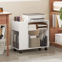 Archivador Kagura 1 estante Blanco | Masiva Home