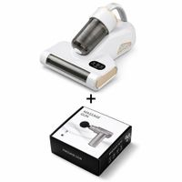 Aspiradora Antiácaros para Colchones y Sofás con UV y Filtro HEPA - Pistola Masajeadora de regalo