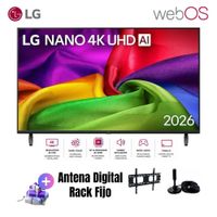 Televisor Smart TV LG 43'' NANO UHD 4K 43NU800BPSC 2026 - Ant - Rack Fijo