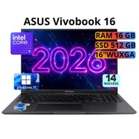 Laptop ASUS VivoBook 16 Intel Core 9 RAM  16GB  SSD 512 GB -90NB13W3-M00XJ0