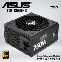 FUENTE DE ALIMENTACIÓN ASUS TUF GAMING 750G 80 PLUS GOLD 750W