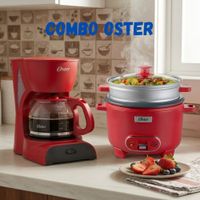 Cafetera Eléctrica Oster BVSTDCDR5R MAS OLLA ARROCERA DE 10 TAZAS DIAMONDFORCE OSTER CKSTRC10DFPNK