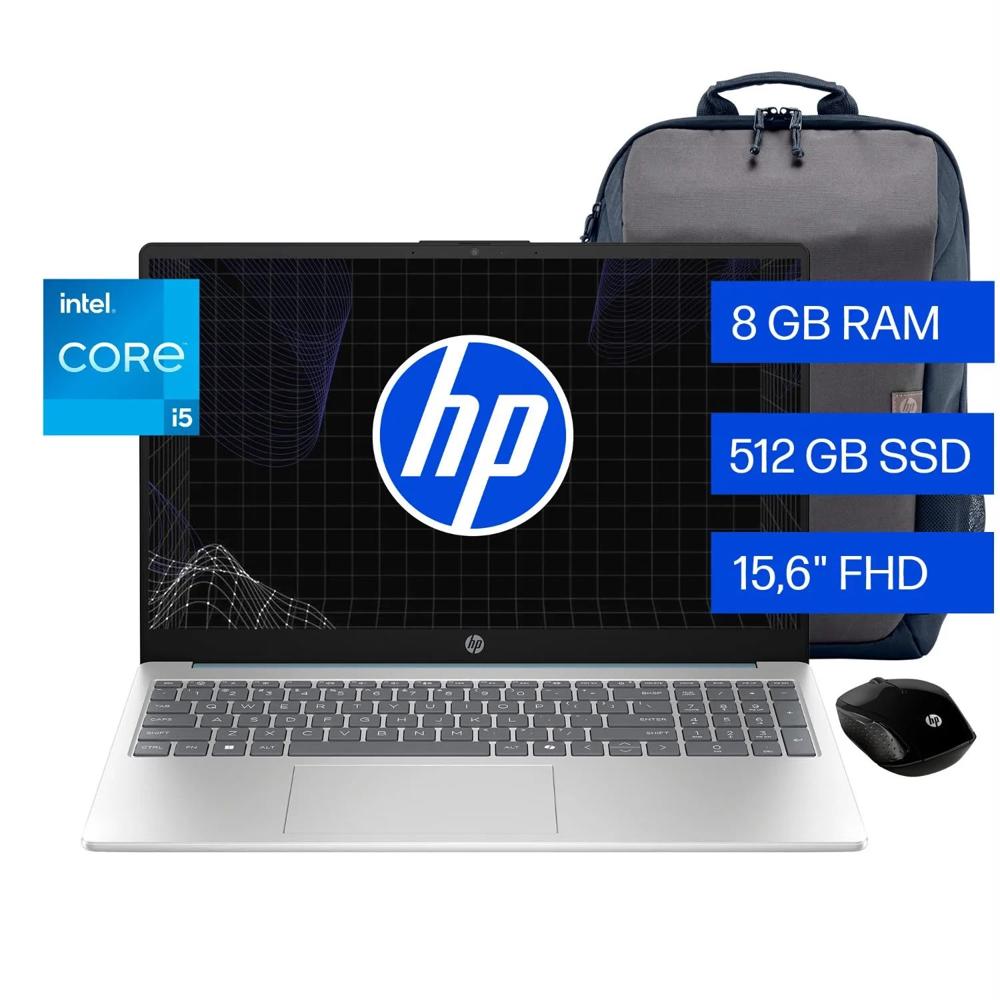 Laptop Hp 15-FD0253LA Intel Core i5 1334U 8GB 512GB SSD 15.6FHD WIN11