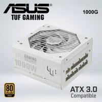 FUENTE DE ALIMENTACIÓN ASUS TUF GAMING 1000G 80 PLUS GOLD 1000W WHITE