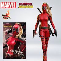 FIGURA LADYPOOL DEADPOOL Y WOLVERINE HOT TOYS