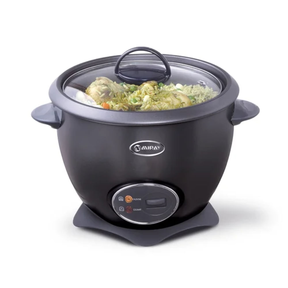 Olla Arrocera OM-T337N 1.5 litros Negro