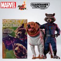 FIGURA ROCKET AND COSMO SET GUARDIANS OF THE GALAXY VOL. 3 - HOTTOYS