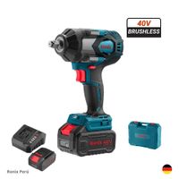 Llave de Impacto media pulgada 40V 2Ah Brushless Inalámbrico RONIX 8907-40V Industrial