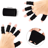 Dediles Deportivos Bandas de Soporte para Dedos - Set x10 - Talla Estándar AZUL