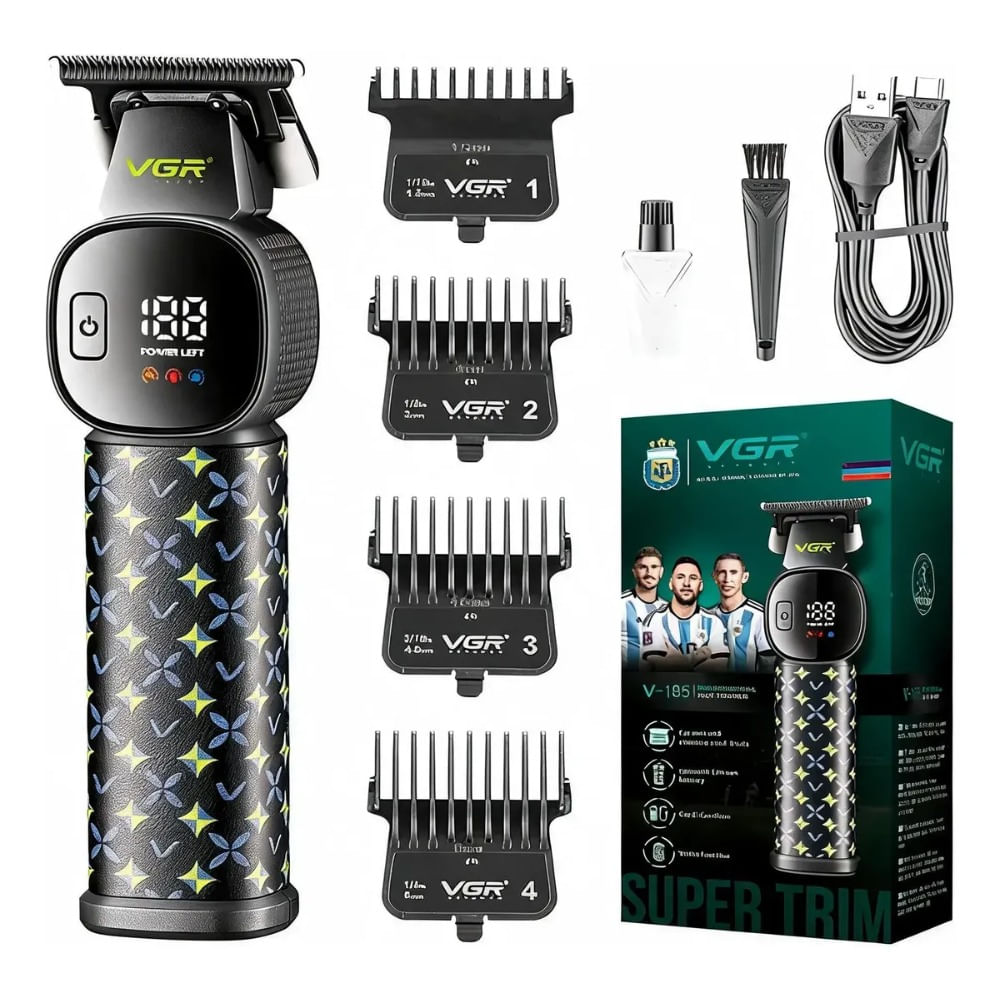 Cortadora De Pelo Y Barba Profesional Recargable Usb C