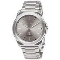 Reloj Perry Ellis Decagon 46 05003-02 Fecha Acero Inoxidable Dial Gris